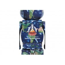 Bearbrick Earth (Columbia Space Shuttle) 1000%