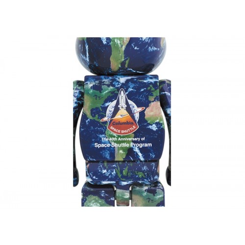 Оригинальная большая фигурка Bearbrick Earth (Columbia Space Shuttle) 1000% - 70см