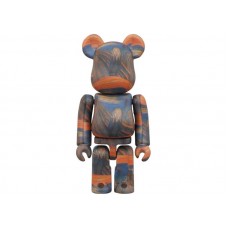 Bearbrick Edvard Munch (Scream) 100% & 400% Set