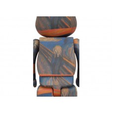 Bearbrick Edvard Munch (Scream) 100% & 400% Set
