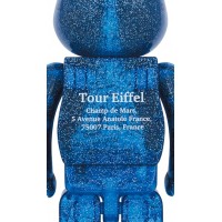 Bearbrick Eiffel Tower Sparkling 1000%