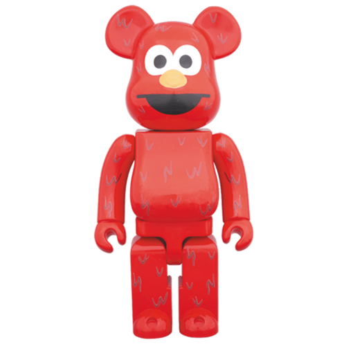 Оригинальная фигурка Bearbrick Elmo 400% Red - 28см