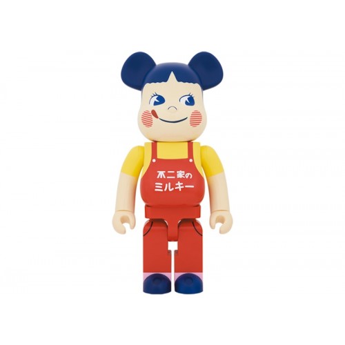 Оригинальная большая фигурка Bearbrick Enamel Sign Peko-chan 1000% - 70см