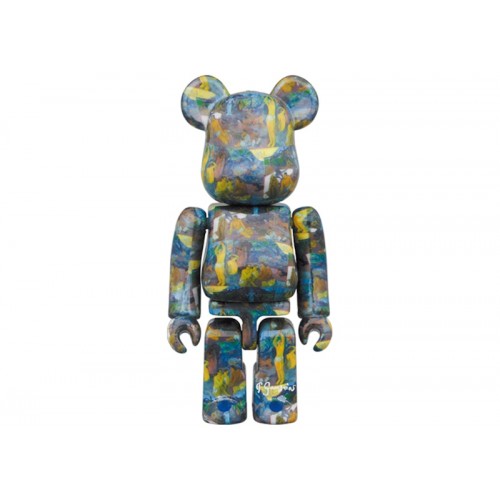 Оригинальный набор фигурок Bearbrick Eugène Henri Paul Gauguin (Where Do We Come From? What Are We? Where Are We Going?) 100% & 400% Set - 7см и 28см