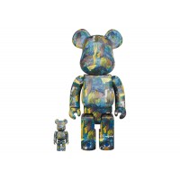 Набор фигурок (7см и 28см) Bearbrick Eugène Henri Paul Gauguin (Where Do We Come From? What Are We? Where Are We Going?) 100% & 400% Set