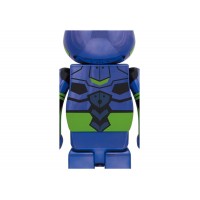 Bearbrick Evangelion Unit 1 1000% Chrome Ver.