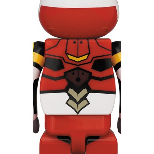 Оригинальная большая фигурка Bearbrick Evangelion Unit 2 1000% - 70см