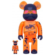 Набор фигурок (7см и 28см) Bearbrick Exit 2023 100% & 400% Set
