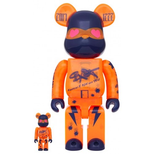 Оригинальный набор фигурок Bearbrick Exit 2023 100% & 400% Set - 7см и 28см