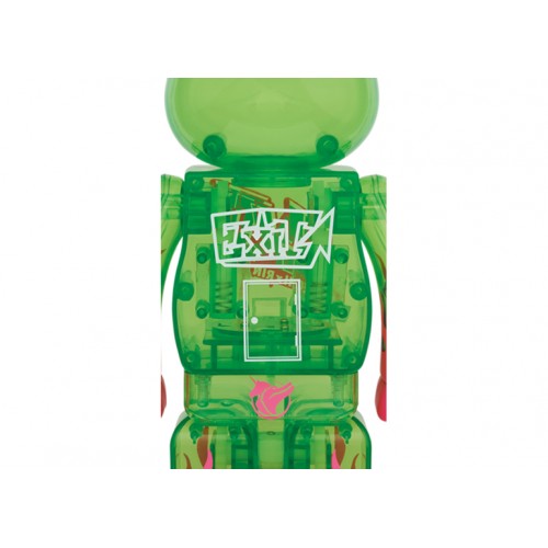 Оригинальная фигурка Bearbrick Exit 400% Green - 28см