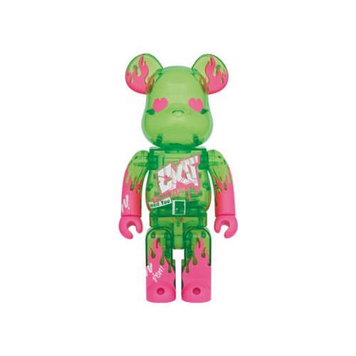 Оригинальная фигурка Bearbrick Exit 400% Green - 28см