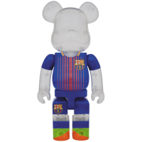 Большая фигурка (70см) Bearbrick FC Barcelona 1000% Multi
