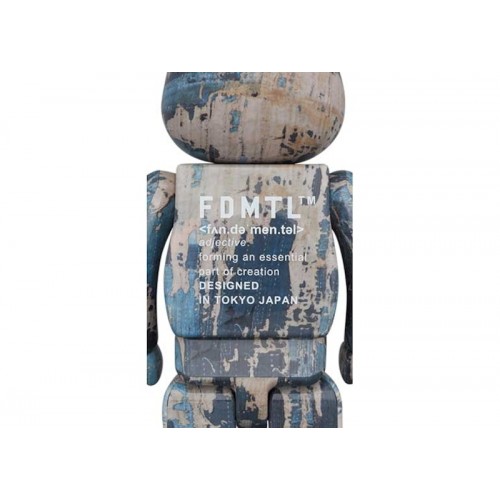 Оригинальный набор фигурок Bearbrick FDMTL 2022 100% & 400% Set - 7см и 28см