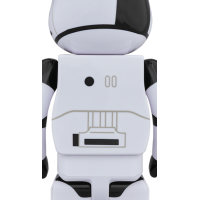 Bearbrick First Order Stormtrooper Executioner 400% White/Black