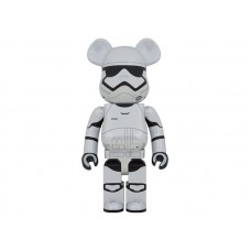 Большая фигурка (70см) Bearbrick First Order Stormtrooper (The Force Awakens Ver.) 1000% Chrome Ver.