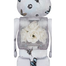 Bearbrick Flora (Flower) #2 400% White