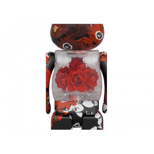 Оригинальная фигурка Bearbrick Flora (Flower) 400% - 28см