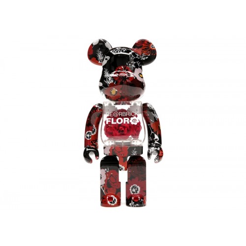 Оригинальная фигурка Bearbrick Flora (Flower) 400% - 28см