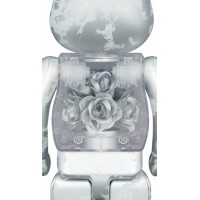 Bearbrick Flora (Flower) 400% Silver