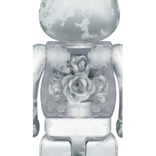 Bearbrick Flora (Flower) 400% Silver