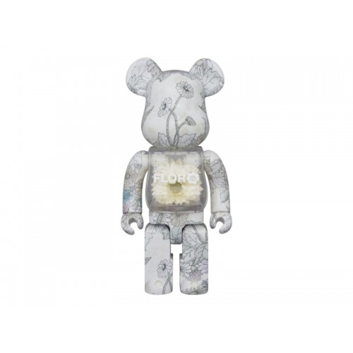 Фигурка оригинальная Bearbrick Flor@ Gerbera 400% - 28см.