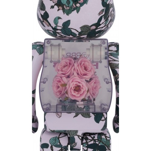 Оригинальная большая фигурка Bearbrick Flor@ Pink Rose 10 - 70см