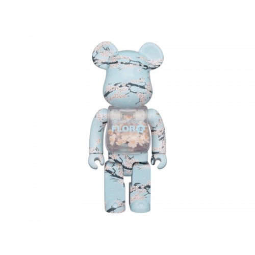 Оригинальная фигурка Bearbrick Flor@ Sakura 400% - 28см