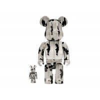 Набор фигурок (7см и 28см) Bearbrick Flying Balloons Girl 100% & 400% Set