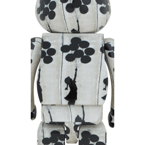 Оригинальная большая фигурка Bearbrick Flying Balloons Girl 1000% - 70см
