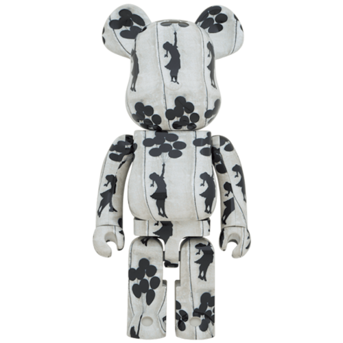 Оригинальная большая фигурка Bearbrick Flying Balloons Girl 1000% - 70см