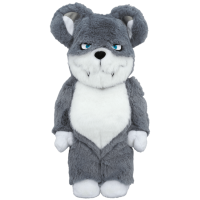 Bearbrick Fragment Reverse Model 400% Grey