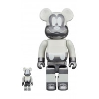 Bearbrick Fragment MICKEY MOUSE 100% & 400% Set REVERSE