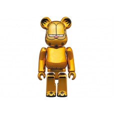 Bearbrick Garfield 100% & 400% Set Gold Chrome Ver.