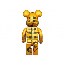 Bearbrick Garfield 100% & 400% Set Gold Chrome Ver.