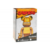 Bearbrick Garfield 100% & 400% Set Gold Chrome Ver.