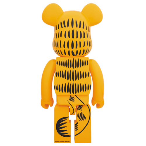 Оригинальная большая фигурка Bearbrick Garfield 1000% Orange - 70см