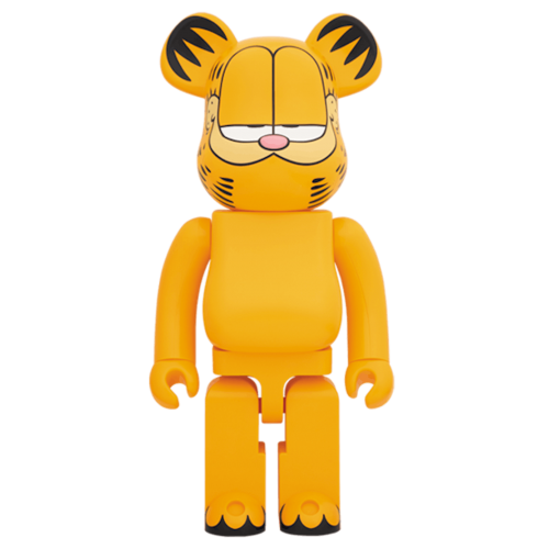 Оригинальная большая фигурка Bearbrick Garfield 1000% Orange - 70см