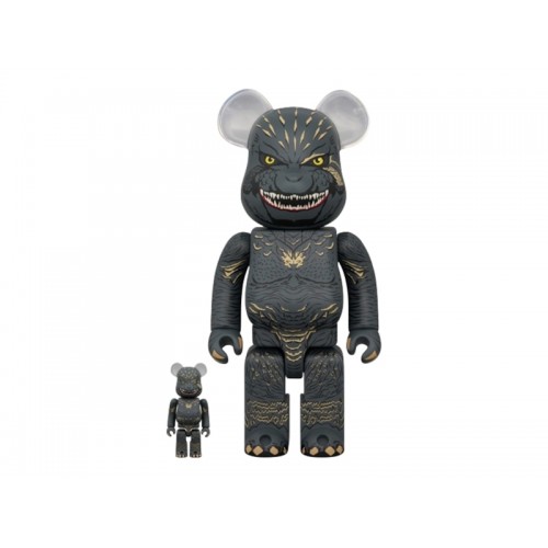 Набор из двух фигурок Bearbrick Godzilla (2023) 100% & 400% Set - 7см и 28см.