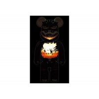Bearbrick Godzilla VS Destoroyah: Godzilla (Meltdown) 400% Clear Yellow Ver.