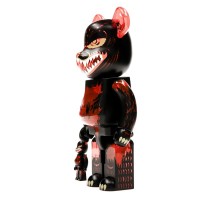 Bearbrick Godzilla VS Destoroyah version Godzilla (Meltdown) 100% & 400% Set Clear Orange Ver.