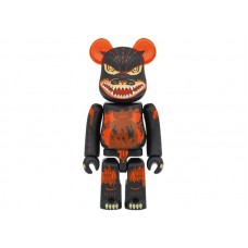 Bearbrick Godzilla VS Destoroyah version Godzilla (Meltdown) 100% & 400% Set Clear Orange Ver.