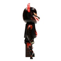 Bearbrick Godzilla VS Destoroyah version Godzilla (Meltdown) 100% & 400% Set Clear Orange Ver.