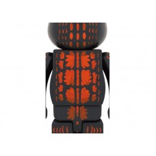 Bearbrick Godzilla VS Destoroyah version Godzilla (Meltdown) 1000% Clear Orange Ver.