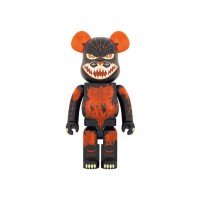 Bearbrick Godzilla VS Destoroyah version Godzilla (Meltdown) 1000% Clear Orange Ver.