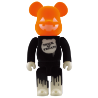 Фигурка (28см) Bearbrick Halloween 2009 (Glow In The Dark) 400% Black