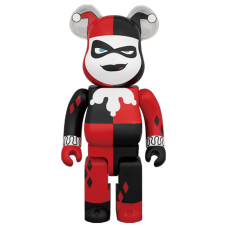Большая фигурка (70см) Bearbrick HARLEY QUINN (BATMAN The Animated Series Ver.) 1000%