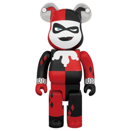 Оригинальная большая фигурка Bearbrick HARLEY QUINN (BATMAN The Animated Series Ver.) 1000% - 70см