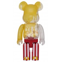 Фигурка (28см) Bearbrick Haruki Okayama Popcorn Bear 400%