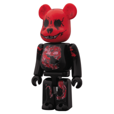 Bearbrick Headquarter x Seher 100% & 400% Set White