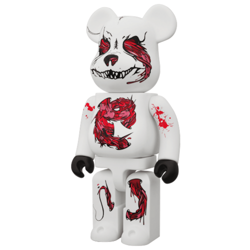 Оригинальный набор фигурок Bearbrick Headquarter x Seher 100% & 400% Set White - 7см и 28см